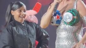 North West sube al escenario durante concierto de Katy Perry y le roba el show