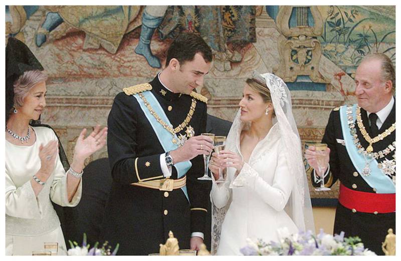 El Rey Felipe VI y la reina Letizia son los soberanos de España.