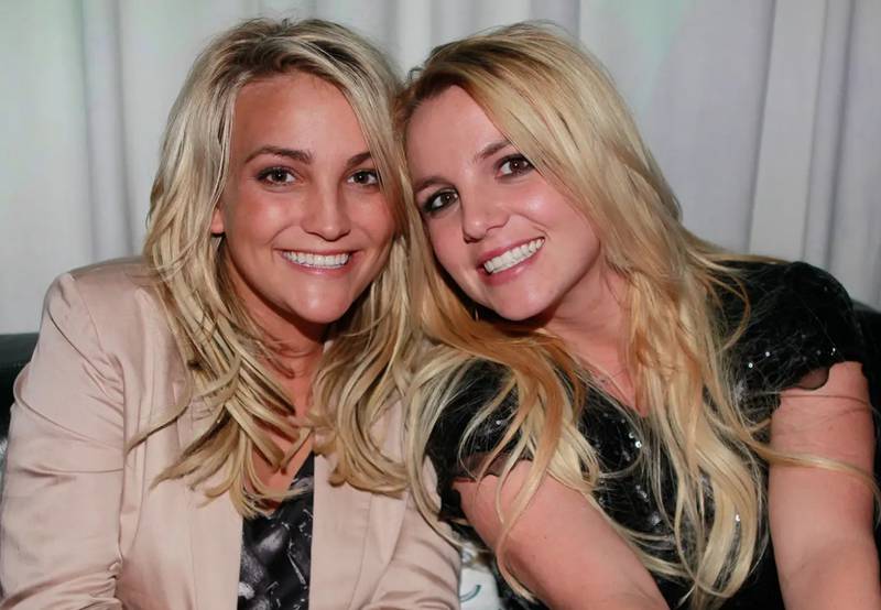 Jamie Lynn junto a su hermana Britney Spears
