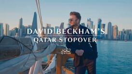 David Beckham se convierte en la atractiva cara que promociona el turismo en Qatar