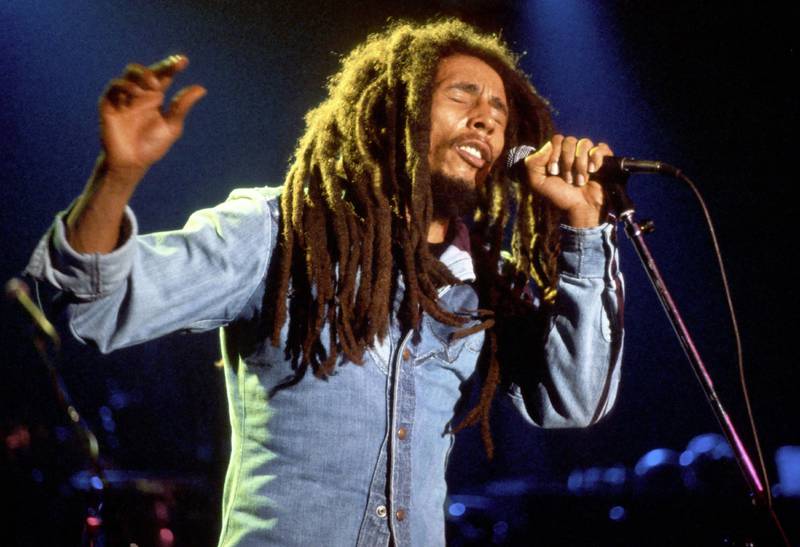 Bob Marley cantando