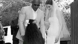 Un emocionado Vin Diesel es padrino de boda de la hija de Paul Walker