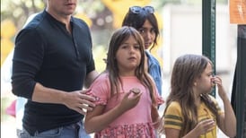 La rara aparición pública de las tres hijas adolescentes de Matt Damon