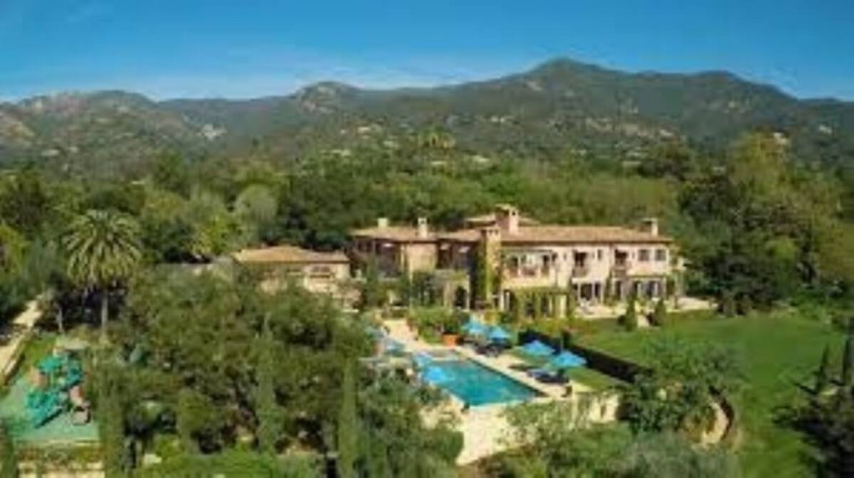 La mansión de Meghan y Harry en Montecito, California.