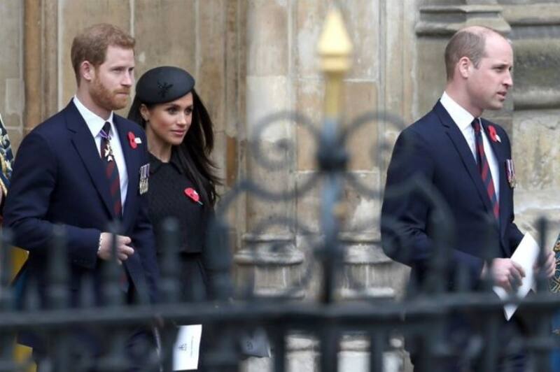 La distancia entre Harry y William es enorme.