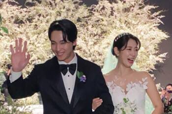 Así fue la boda de ensueño de Park Shin Hye y Choi Tae Joon
