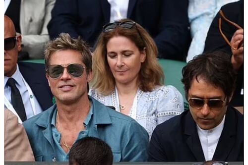 Hollywood en pleno llegó a la final de Wimbledon