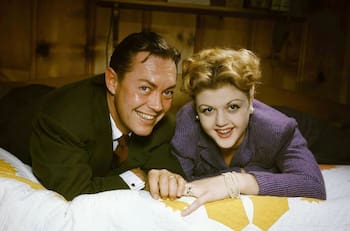 El calvario de Angela Lansbury durante su primer matrimonio