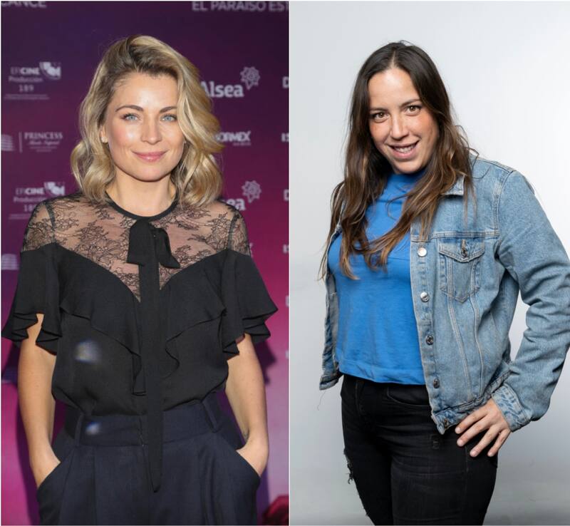 Acusan a Ludwika Paleta de haber besado Isabel Fernández