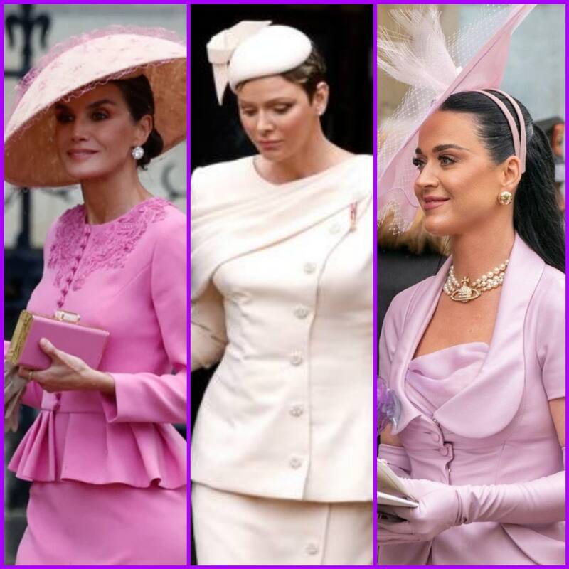 Lo impactantes looks de los royals y celebridades en la coronación de Carlos III - Créditos: Instagram