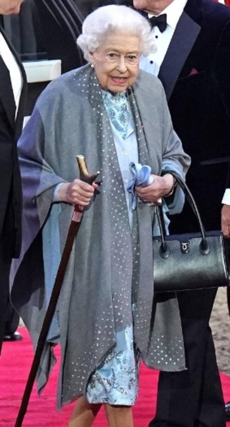 Isabel II durante el Jubileo de Platino hace tres meses. - Créditos: Daily Mail