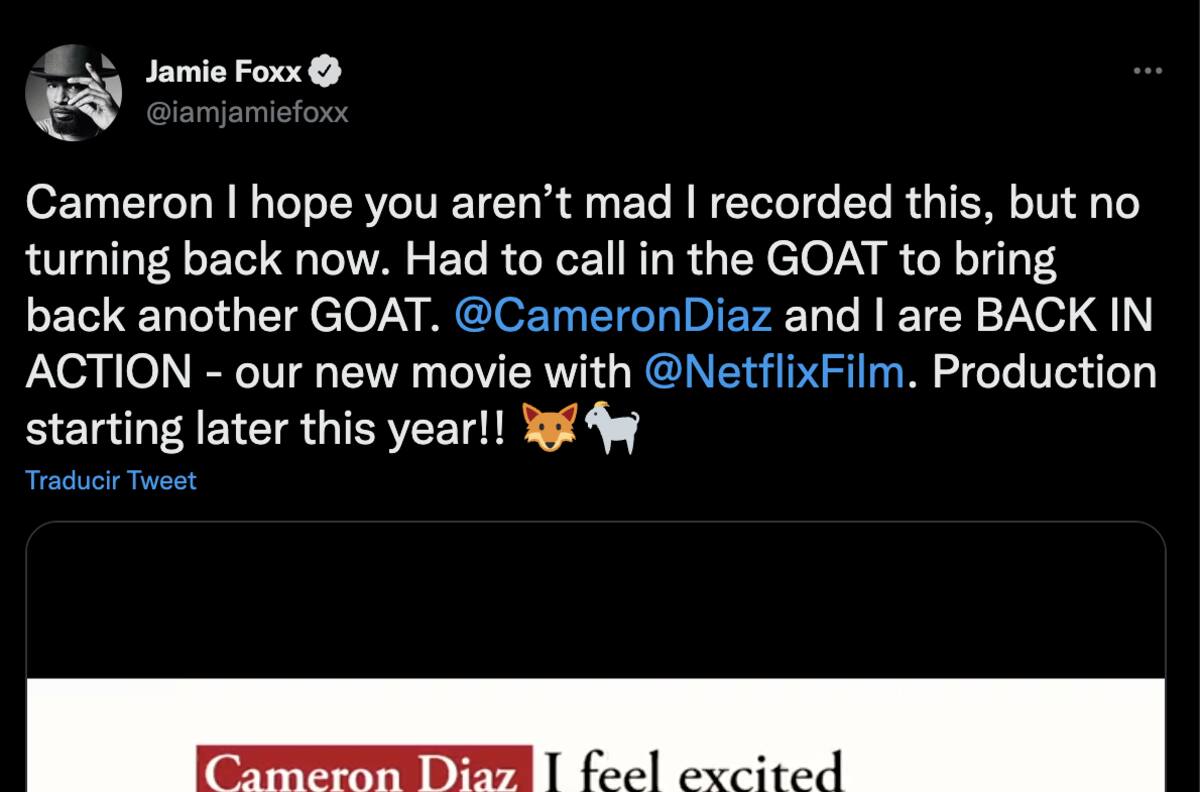 Cameron Diaz regresa a la actuación tras 7 años de ausencia con este importante proyecto