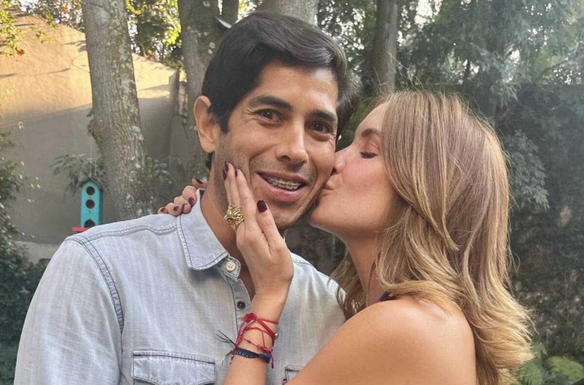 Andrea Escalona al fin presentó al padre de su bebé