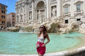 Desde Roma, Cynthia Rodríguez pide el deseo más anhelado de su vida