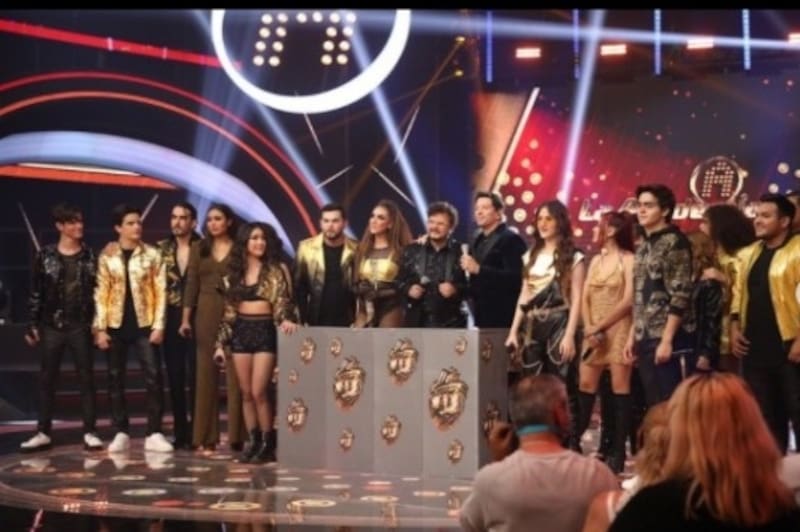 La reacción del público por el primero programa de 'La Academia 20 años', - Créditos: Instagram