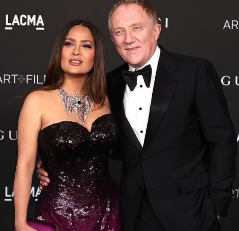 El día que Salma Hayek pensó que su esposo la engañaba - Créditos: Instagram