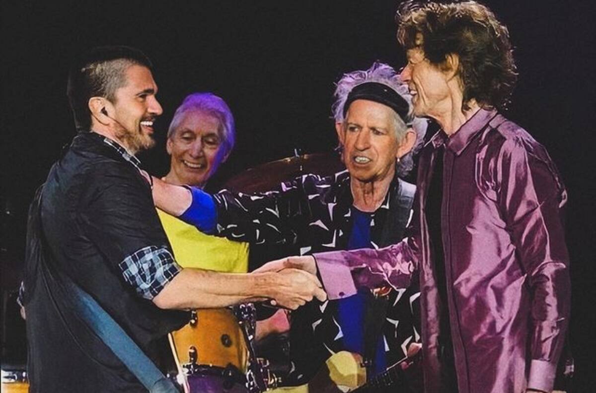 Juanes abrirá conciertos de The Rolling Stones