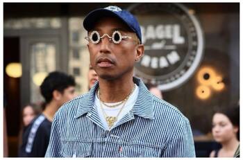 Así es la cartera de un millón de dólares que estrenó Pharrel Williams