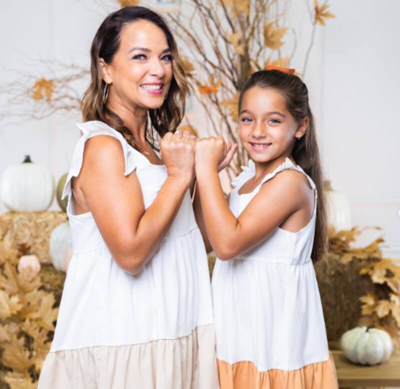 Adamari López y Alaïa envían sus mejores deseos para este día de Acción de Gracias - Créditos: Instagram