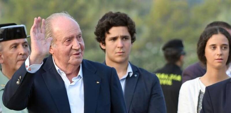 El nieto del rey emérito Juan Carlos I no vivrá con él - Créditos: Twitter
