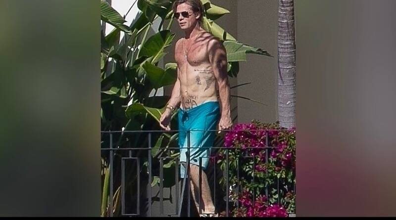 Brad Pitt e Ines de Ramon mantienen sus vacaciones en México - Créditos: Page Six