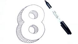 Revisa si tu carácter se refleja cuando escribes el número 8