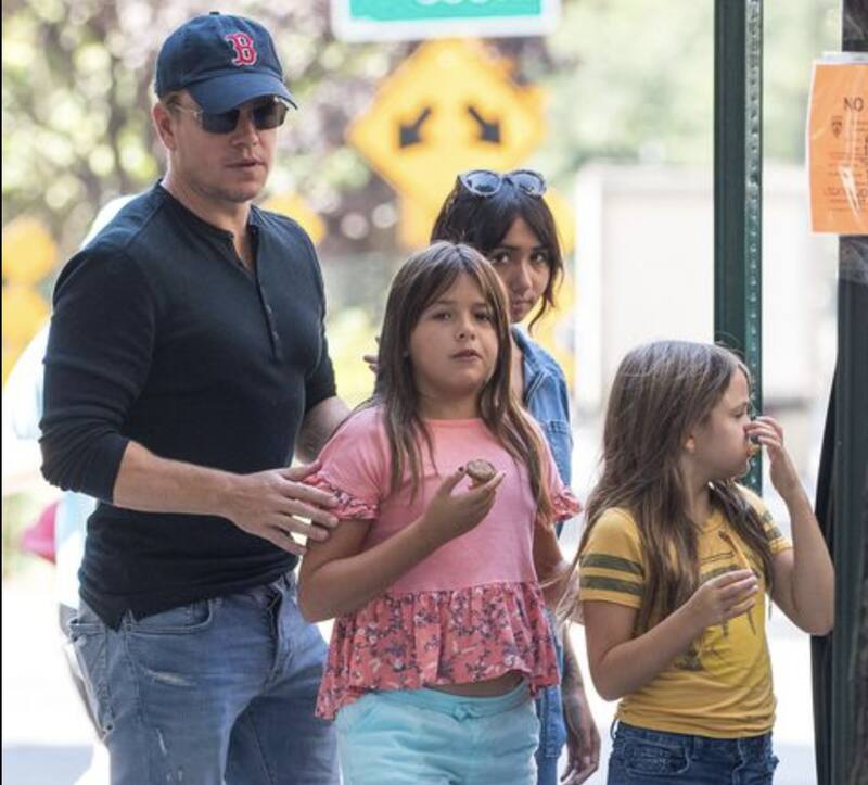 Así lucen las hijas adolescentes de Matt Damon que rara vez se ven en público - Créditos: Instagram