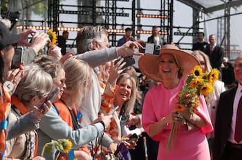 La conmoción de Máxima, de origen argentino, cuando holandeses le cantaron 'Cielito Lindo'