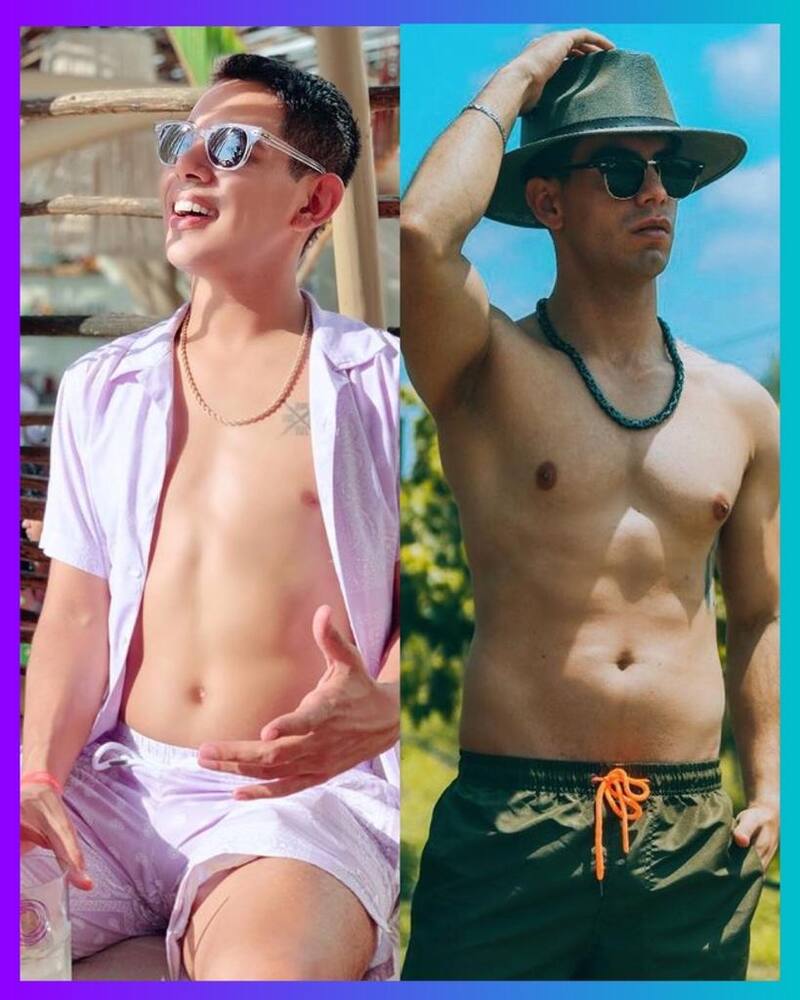 Jonny Caz de Grupo Firme y su novio, han presumido en redes el cambio físico que han tenido - Créditos: Instagram