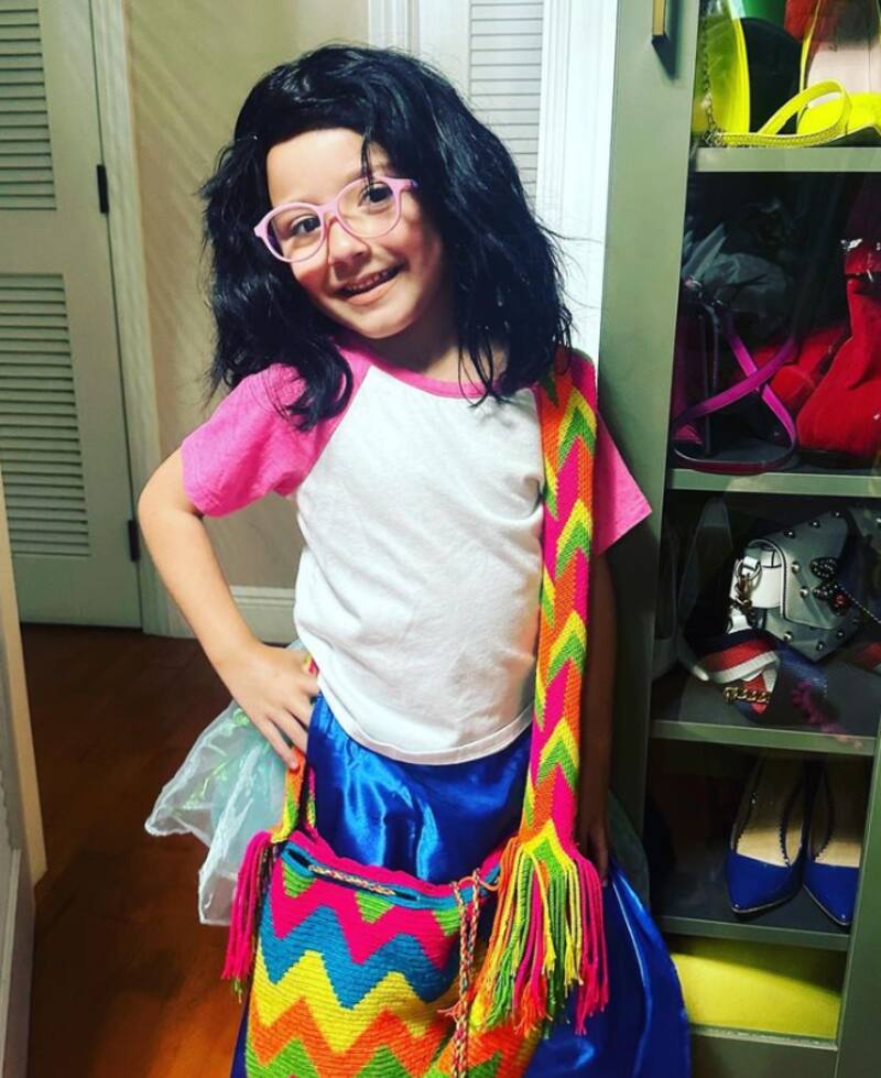 Amalia Victoria tiene continuas apariciones en su cuenta de Instagram, gracias al apoyo de su madre.