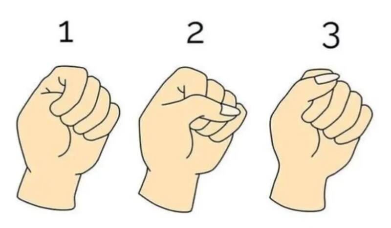 ¿Cómo cierras el puño? descubre datos importantes sobre tu personalidad a travez de este movimiento.