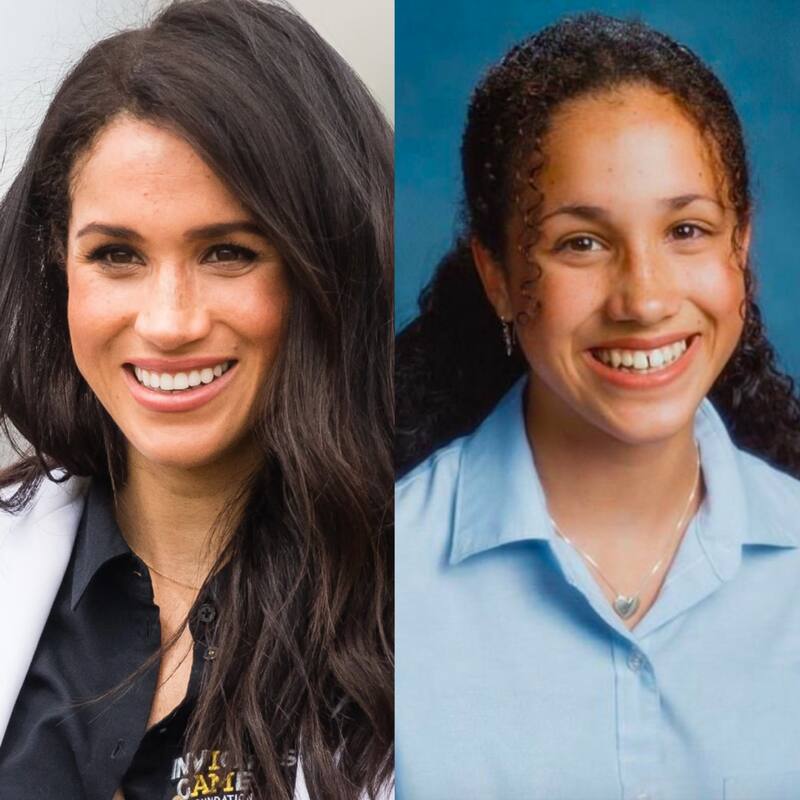 Meghan Markle es vista con el pelo chino y al natural - Créditos: Instagram