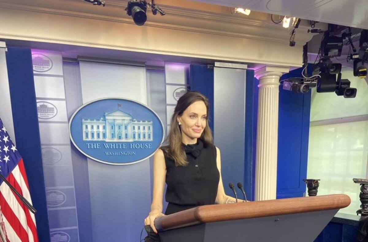 Angelina Jolie visita la Casa Blanca para exigir leyes que cesen la violencia de género