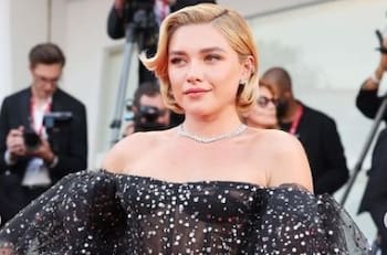La actriz Florence Pugh prefiere a Chris Pine y no menciona a Harry Styles