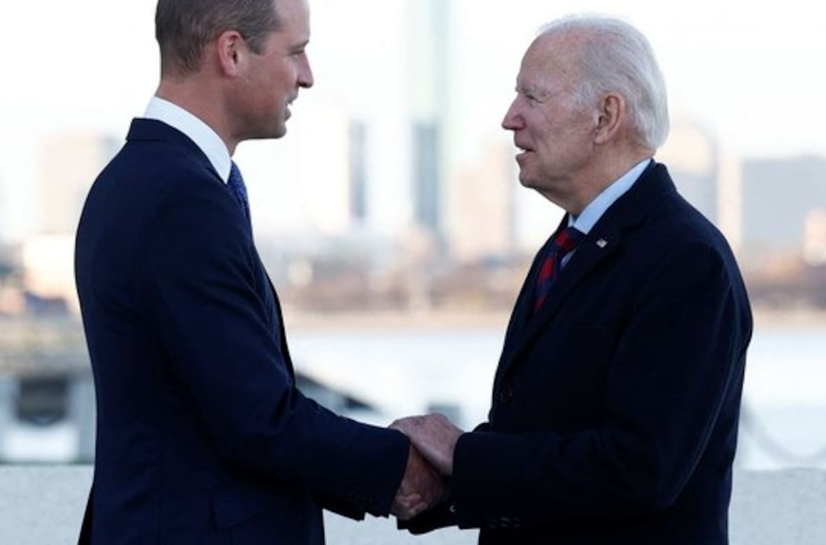 Príncipe William hizo esperar al Presidente Biden