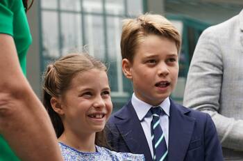 Los príncipes George y Charlotte rompieron con una de las reglas de Wimbledon