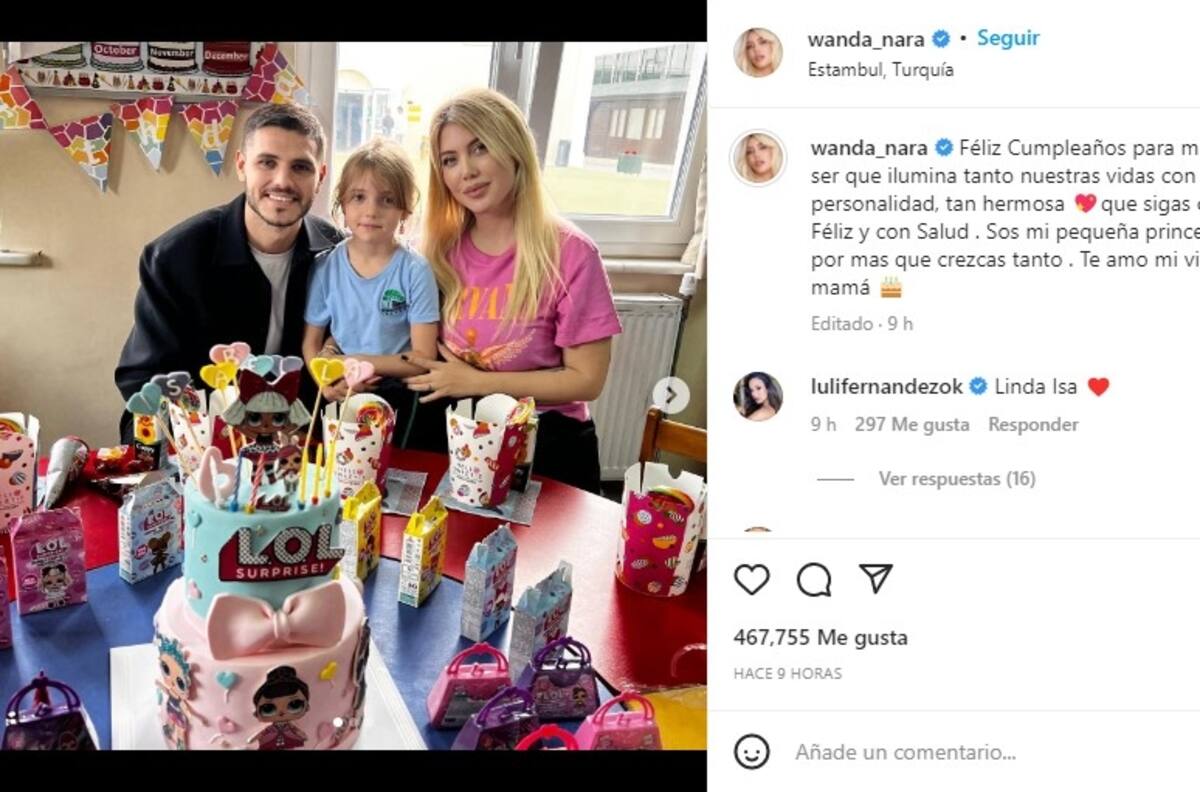En medio de rumores, Wanda Nara se deja ver en reunión familiar con Mauro Icardi