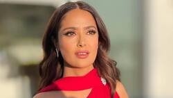 Salma Hayek presume que fue testigo de un encuentro entre leyendas