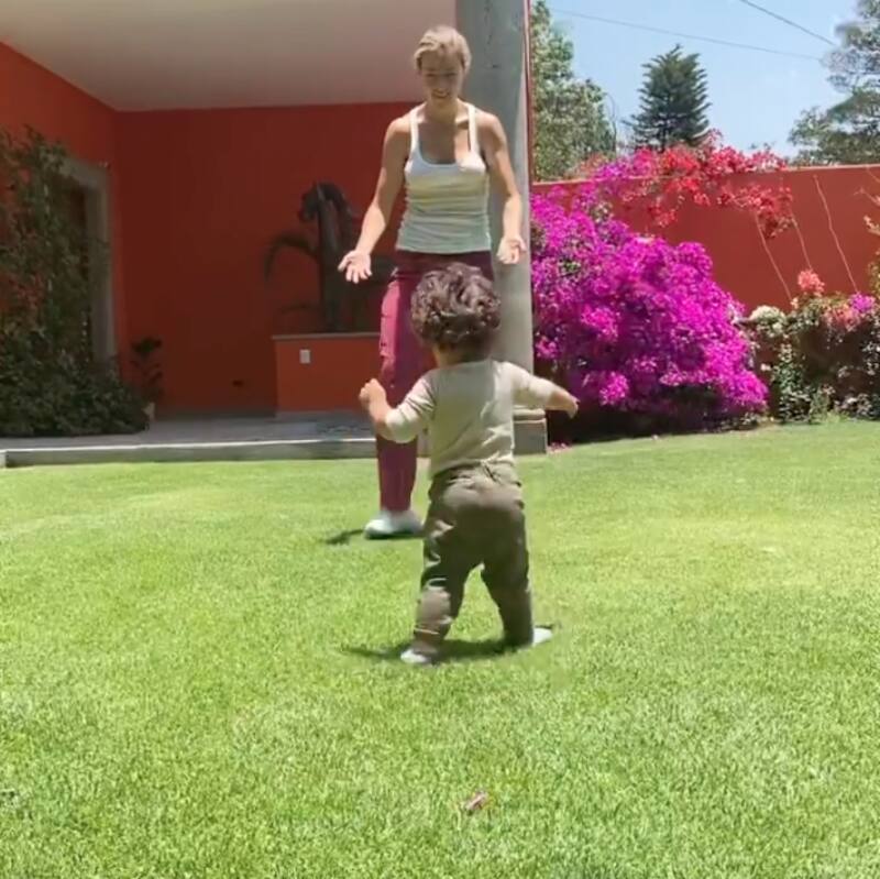 Fernanda Castillo presume importante logro de su hijo Liam - Créditos: Instagram