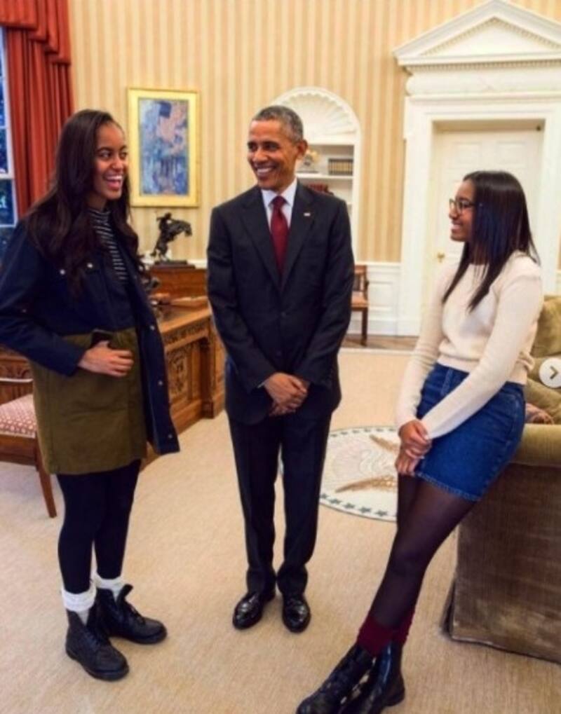 Captan a Sasha Obama saliendo con el hijo de un reconocido actor - Créditos: Instagram