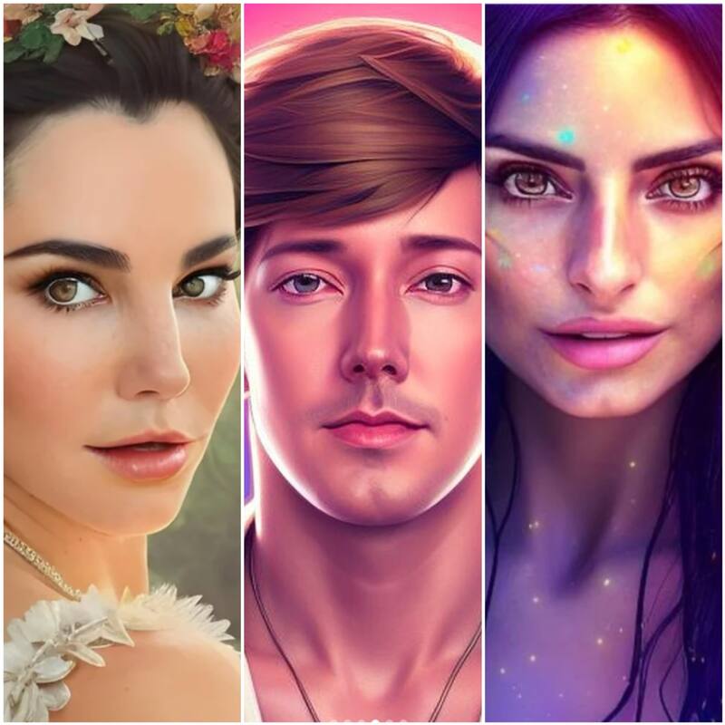 ¿Cómo hacer tus 'magic avatars' con inteligencia artificial como estos famosos? - Créditos: Especial