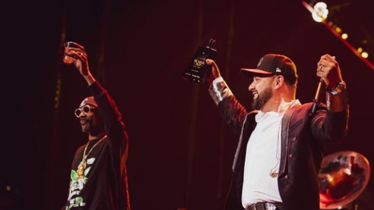 Banda MS Y Snoop Dogg recordaron a Vicente Fernández durante concierto