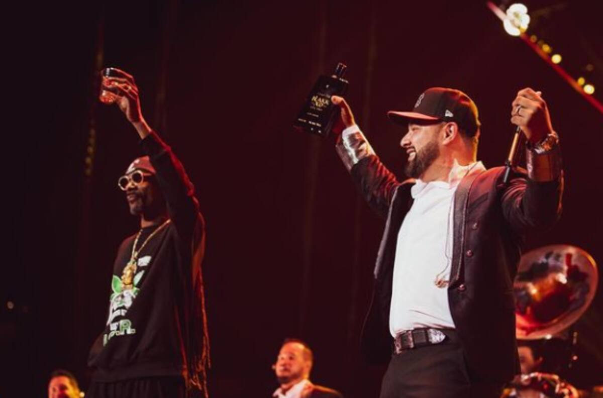 Banda MS Y Snoop Dogg recordaron a Vicente Fernández durante concierto