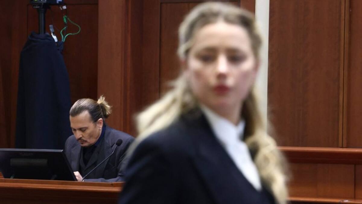 Las imágenes en las que Amber Heard y Johnny Depp anunciaban el fin de su relación