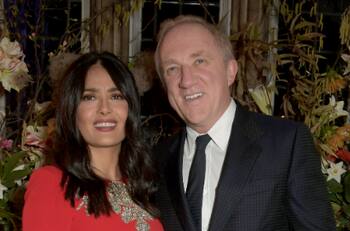 Salma Hayek aparece entre las 25 personas más ricas de Reino Unido