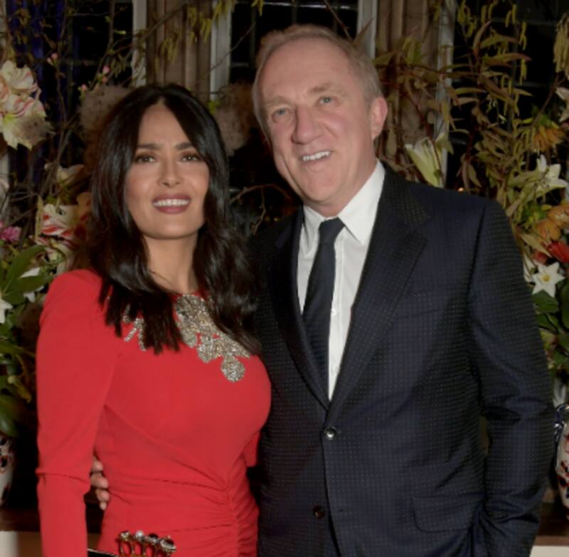 Salma Hayek y su esposo están en la lista de las 25 personas más adineradas de Reino Unido - Créditos: Instagram