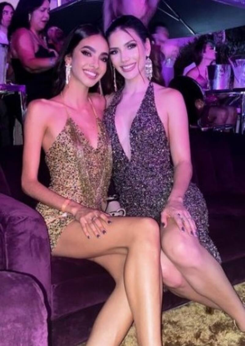 Pareja de esposas reinas de belleza y Rihanna se asocian como modelos de línea de lujo de la artista La pareja de esposas durante un evento en Puerto Rico - Créditos: Instagram