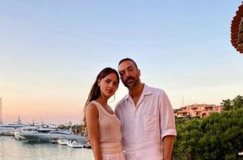Eiza González es fotografiada de vacaciones por Europa con un productor de cine