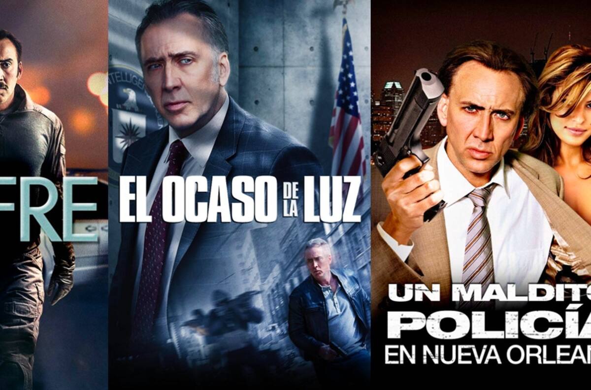 Disfruta tres filmes de Nicolas Cage de manera gratuita en Vix