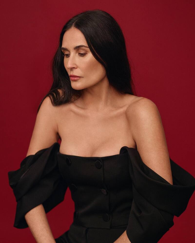 Demi Moore soprende con fotografía al lado de su ex esposo Bruce Willis - Créditos: Facebook